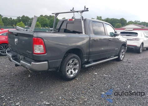 2022 Ram 1500 Big Horn 4X4 5'7 Box из США, поврежденный, VIN 1C6SRFFTXNN379092